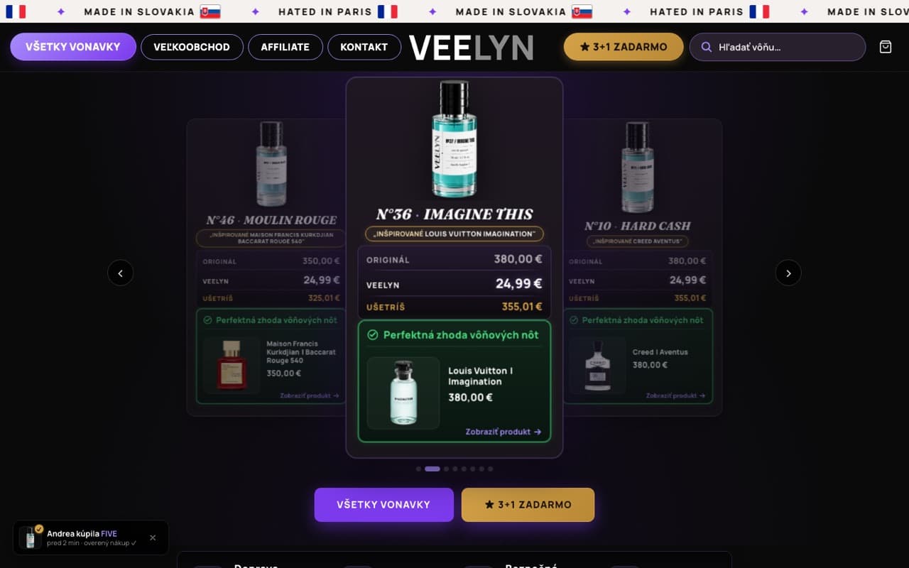 Web VEELYN